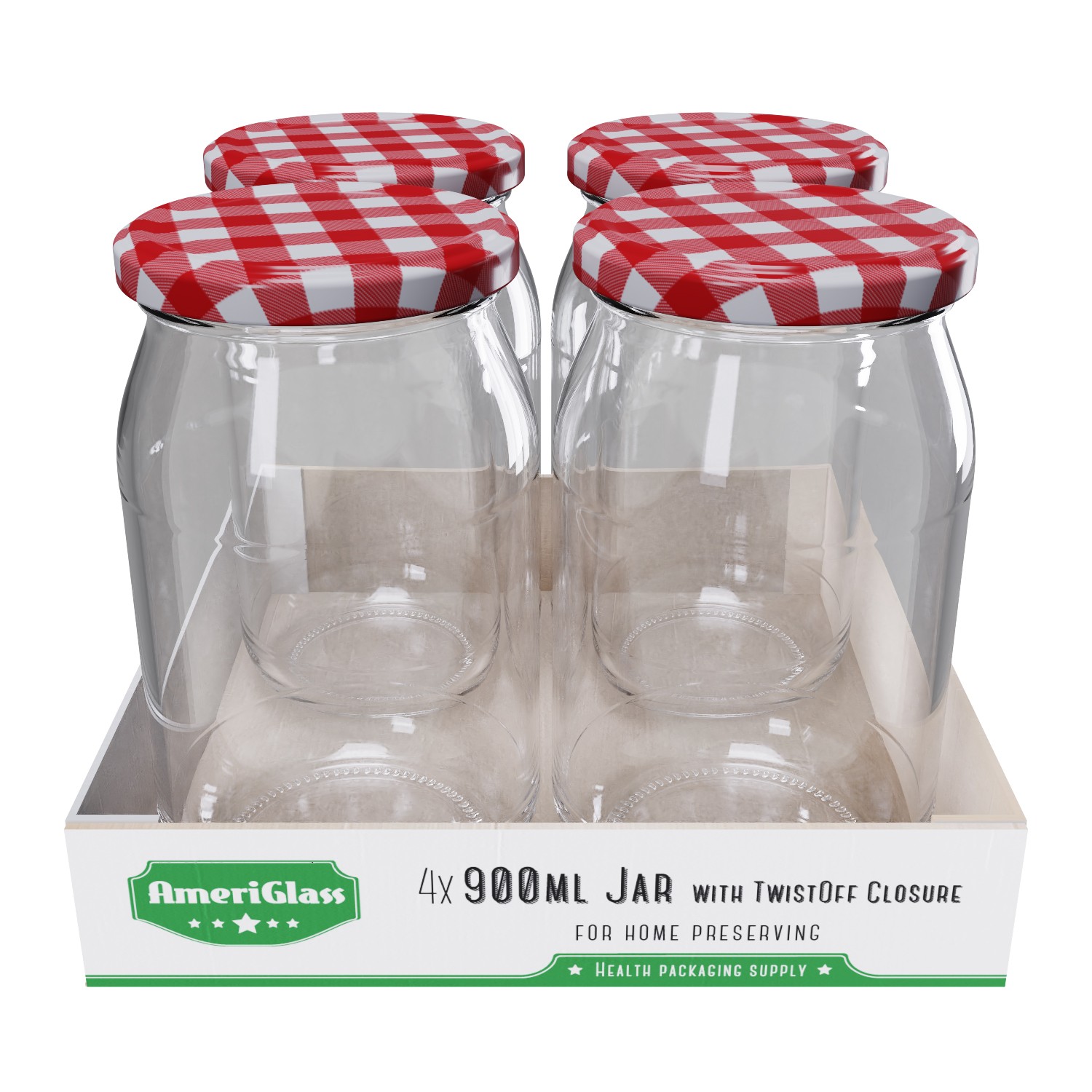 Packaging on trays - New possibility of packaging jars and bottles